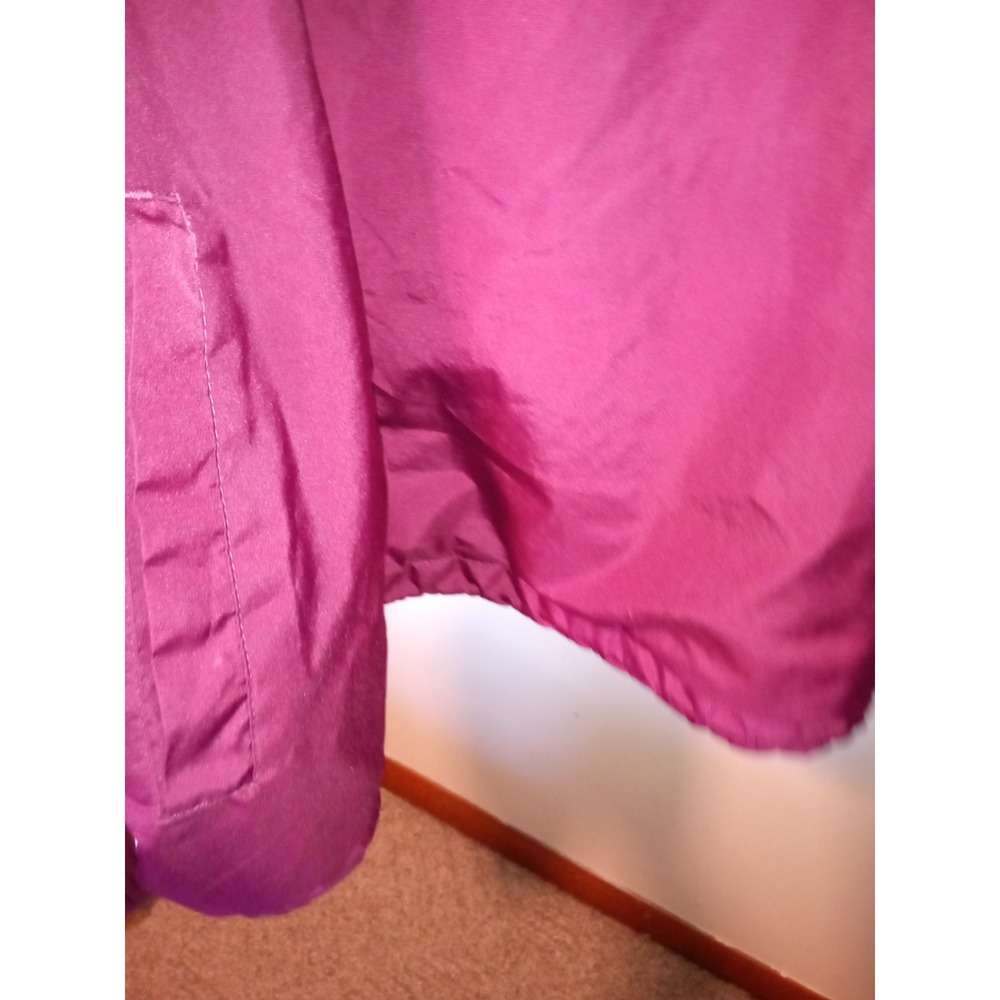 Augusta Sports Wear Pullover Windbreak Pockets Fishing Shirt Vinyl Burgundy 3XL - Picture 7 of 14